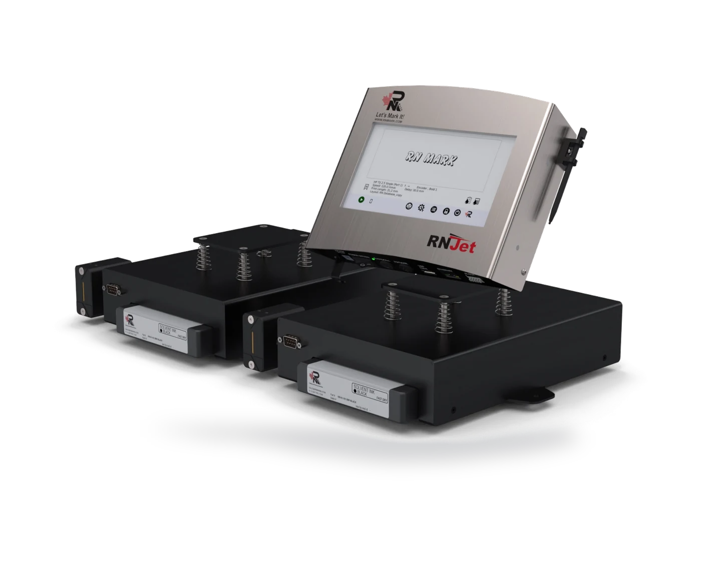 RNJet 200 XL piezo inkjet printer with high-capacity cartridge