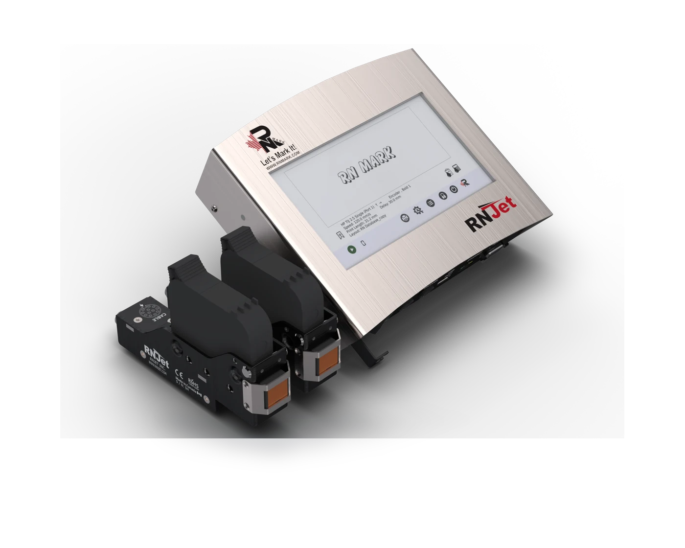 RNJet H2 dual-head thermal inkjet printer
