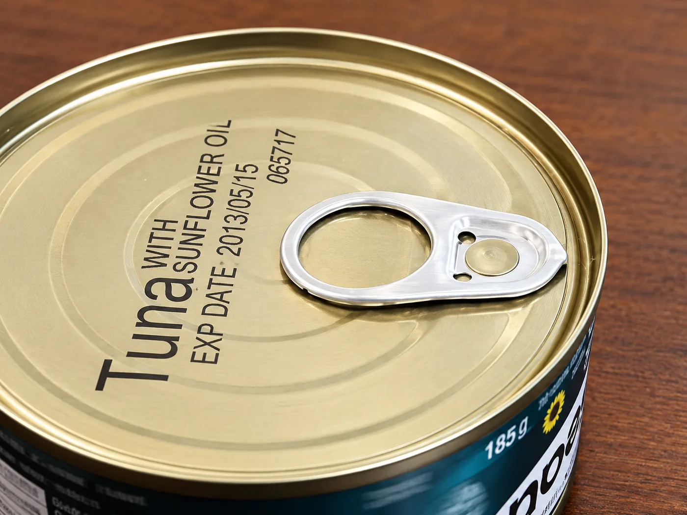 RNJet H1 code printed on aluminium food can