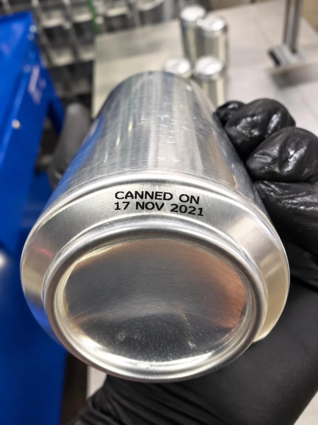 RNJet H1 date code printed on beer cans