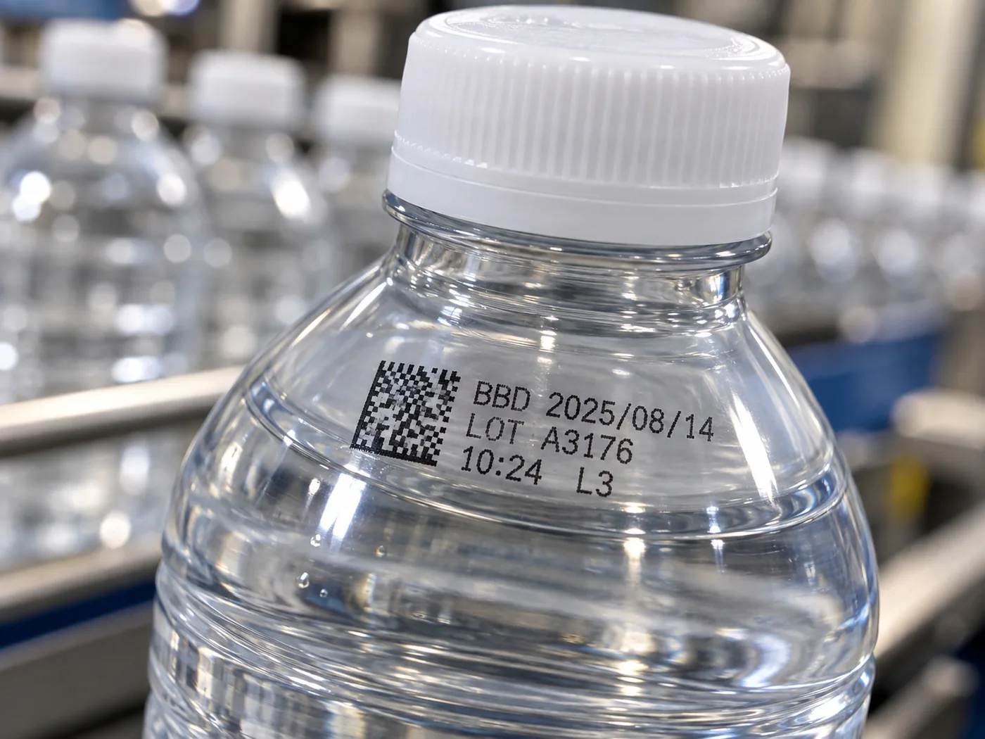 Beverage bottle date coding with RNJet T1